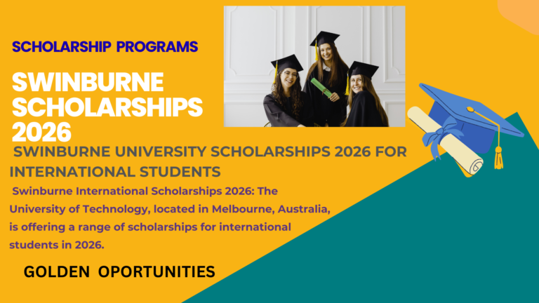 Swinburne University Scholarships 2026 for International Students, Australia